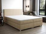 Lit boxspring ONAN Beige - Largeur : 145 cm