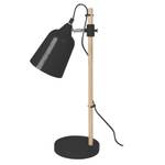 Lampe de table Wood-like Noir