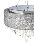 Lampe suspension BARBEIRA Argenté - Verre - 50 x 120 x 50 cm