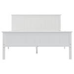 Cadre de lit 3014967 Blanc - Largeur : 168 cm