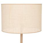 Stehlampe DELLA, Holz, 149,5 cm Beige - Massivholz - 36 x 150 x 36 cm