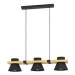 Luminaires suspendus MACCLES Noir - Marron - Bois manufacturé - Métal - 180 x 110 x 78 cm