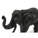 Elefantf枚rmige Dekoration aus schwarzem
