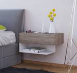 Dielenmöbel Klado Braun - Weiß - Holzwerkstoff - 60 x 45 x 31 cm