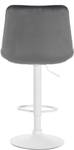 Tabouret de bar Toni Lot de 2 Gris lava