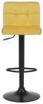 Tabouret de bar Feni Lot de 4 Jaune