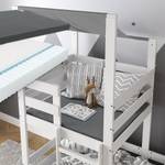 Lit cabane Tom 36649 Blanc - 97 x 218 cm