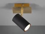 LED Wandstrahler Spot dimmbar Schwarz Schwarz - Gold