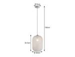 LED Pendelleuchte Milchglas Wei脽 脴20cm