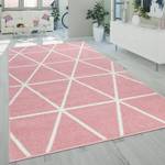 Kurzflorteppich Stella 401 Pink - 70 x 140 cm