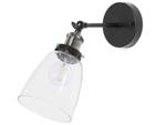 Lampe murale LOVAT Noir - Métal - 14 x 26 x 26 cm