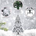 180cm Künstlicher Weihnachtsbaum Weiß - Kunststoff - 100 x 180 x 100 cm