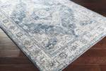 Kurzflorteppich LONDON Blau - Kunststoff - Textil - 160 x 1 x 220 cm