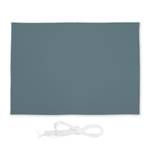 Voile d'ombrage rectangulaire gris 350 x 250 cm