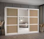 SCHWEBETÜRENSCHRANK PLECIONKA Breite: 250 cm - Silber