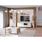 Wohnzimmer Samuel 32 (4-teilig) mit LED Grau - Holzwerkstoff - 300 x 154 x 60 cm