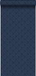 Tapete ethnische Motive 6797 Blau - Naturfaser - Textil - 53 x 1005 x 1005 cm