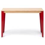 Table bureau Lunds 140x60 Rouge-Naturel Rouge