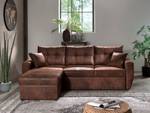 Ecksofa ASTORIA Braun - Textil - 226 x 85 x 146 cm