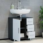 Meuble sous vasque simple Ilias 31503 Anthracite