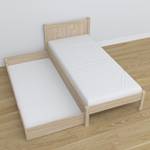 Einzelbett N02 mit Schublade Eiche Hell - 120 x 190 cm