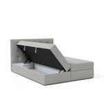 Boxspringbett Doppelbett Adamo Grau - Breite: 140 cm