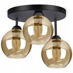 Deckenlampe Bergen III Schwarz - Gold