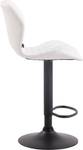 Tabouret de bar Cork Blanc - Noir