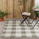 In- & Outdoor Teppich Ranch Checkerboard Grün - 80 x 150 cm