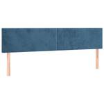 Boxspringbett 3017268-3 Dunkelblau - Breite: 180 cm