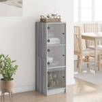 Highboard DE3017 Eiche Grau Dekor