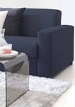 Schlafsofa mit Halbinsel Alisea Blau