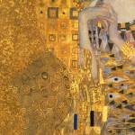 Tableau célèbre Adèle de Gustav Klimt 50 x 50 cm - Verre
