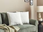 Coussin décoratif LEUZEA Blanc crème - Blanc - 45 x 45 cm