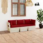 Palettensofa 3016490-2 Rot - Rotbraun