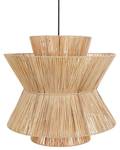 Lampe suspension TELAMBA Noir - Bleu - Fibres naturelles - 45 x 131 x 45 cm