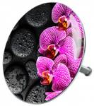 Badewannenstöpsel Madeira Violett - Metall - 8 x 10 x 10 cm