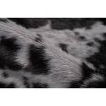 Tapis style peau design SKIN Noir - Textile - 160 x 230 cm