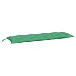 Coussin de banc de jardin Vert - Profondeur : 150 cm