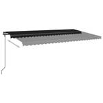 Markise 3006679-1 Anthrazit - Tiefe: 600 cm