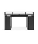 Bureau Newcastle Noir - Bois manufacturé - 71 x 86 x 140 cm