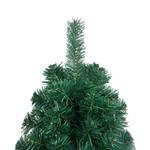 Arbre de noël artificiel moitié Vert - Métal - Matière plastique - 125 x 240 x 125 cm