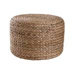 Pouf rond en jacinthe Fibres naturelles - 45 x 30 x 45 cm