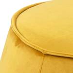 Mollar Hocker Pouf Gelb - Textil - 60 x 34 x 60 cm