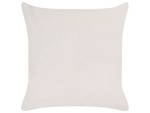 Coussin décoratif SOPHORA Gris - Blanc - Textile - 45 x 10 x 45 cm