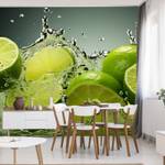 Papier Peint Citrons Verts Agrumes Fruit 135 x 90 x 90 cm