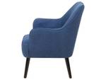 Fauteuil LOKEN Noir - Bleu - Bleu marine