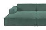 Sofa SAMU Big Sofa Feincord Grün