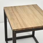 Table de chevet Icub3  40x40x47cm Noir Noir - Bois massif - Bois/Imitation - 40 x 47 x 40 cm