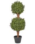 Kunstpflanze BUXUS BALL TREE 38 x 92 x 38 cm